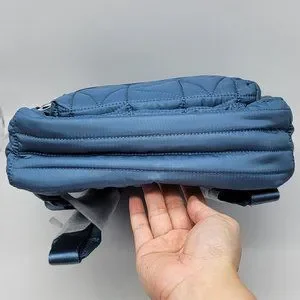 New Michael Kors Winnie Medium Backpack Quilted Nylon Dark Chambray MICHAEL Michael Kors | Bags | Michael Kors Winnie Medium  main image 3